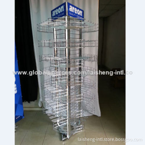 Metal Rotary Display Wire RackNew